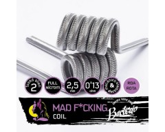 Mad F*cking Coil Full Ni80 0.26/0.13 (Pack de 2 resistencias) - Bacterio Coils