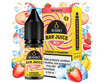 Banana Strawberry Ice 10ml - Bar Juice by Bombo