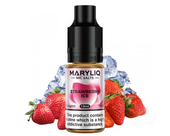 Strawberry Ice 10ml - Maryliq Nic Salts by Lost Mary