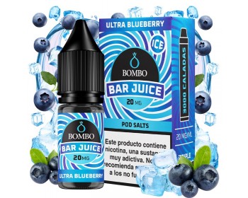 Ultra Blueberry Ice 10ml - Bar Juice by Bombo