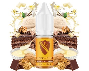 Don Juan Custard 10ml - Kings Crest Salts