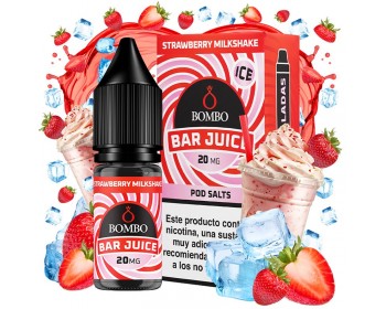 Strawberry Milkshake Ice 10ml - Bombo Bar Juice