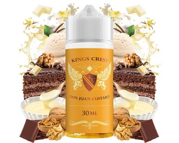 Aroma Don Juan Custard 30ml (Longfill) - Kings Crest